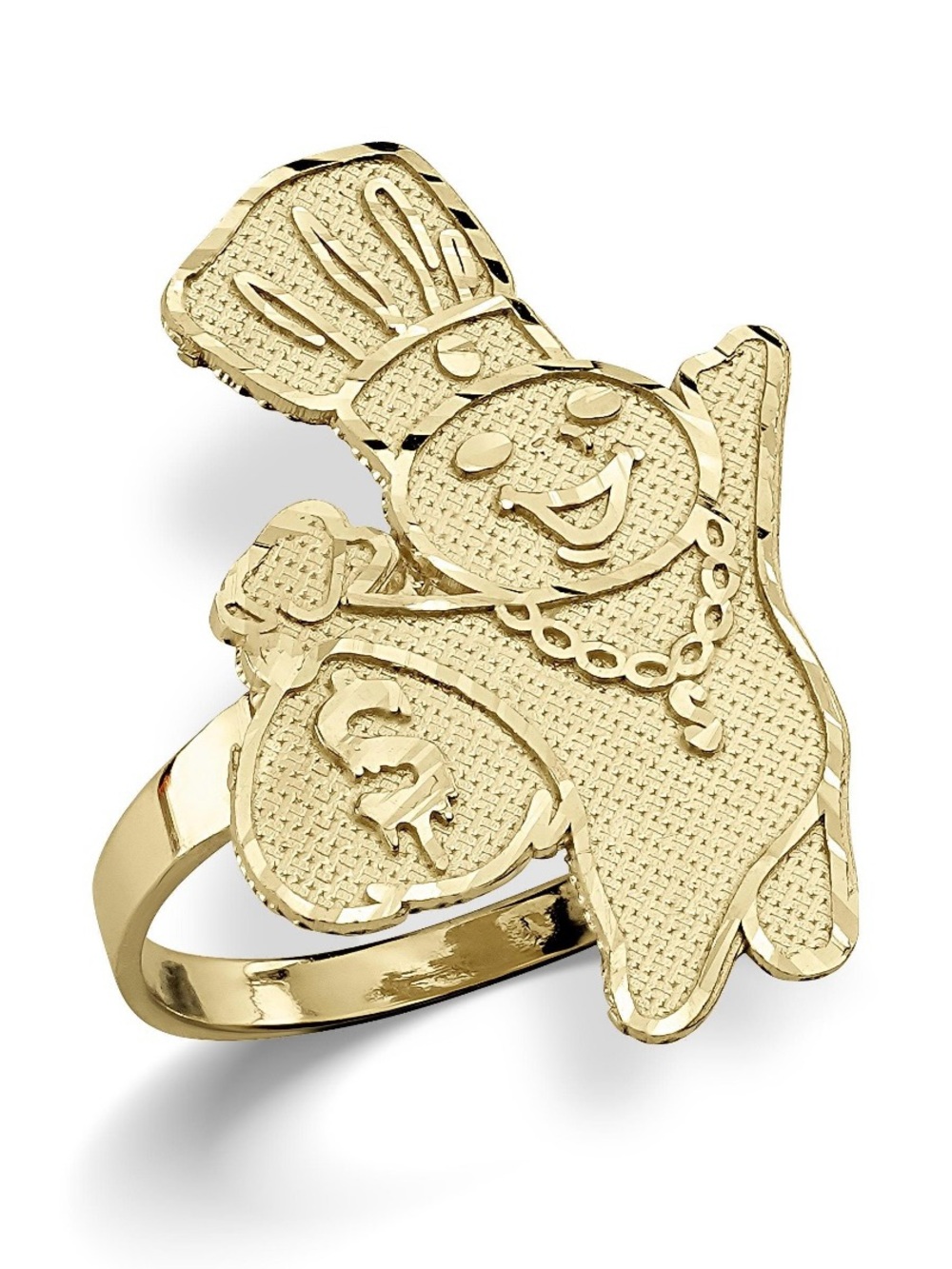 10k real gold size 7 ring